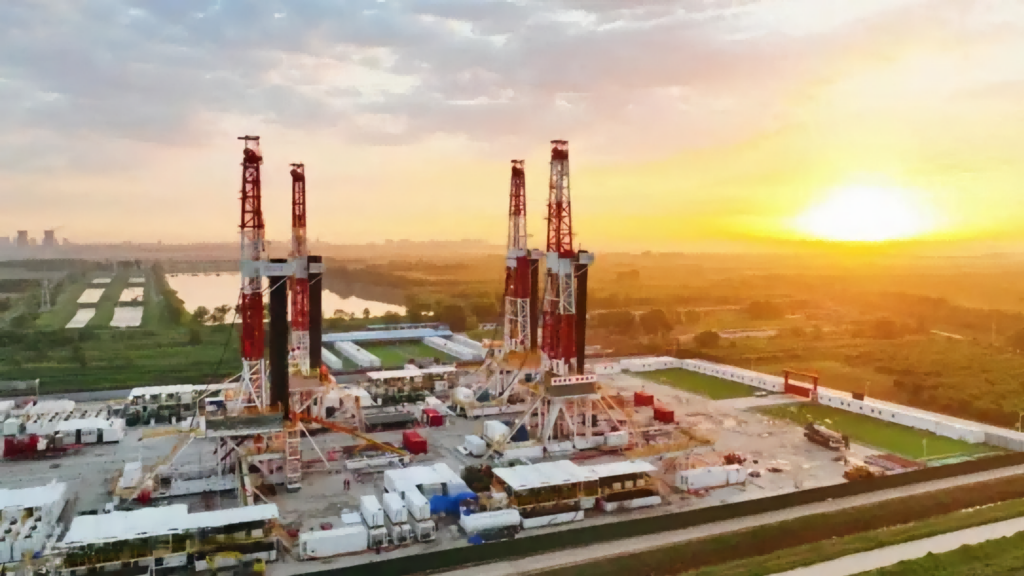Shenghua drilling engineering site