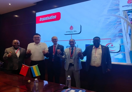 Gabon Oil Company visit ShengliShenghua